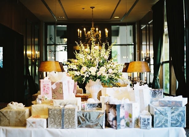 Mesa de regalos